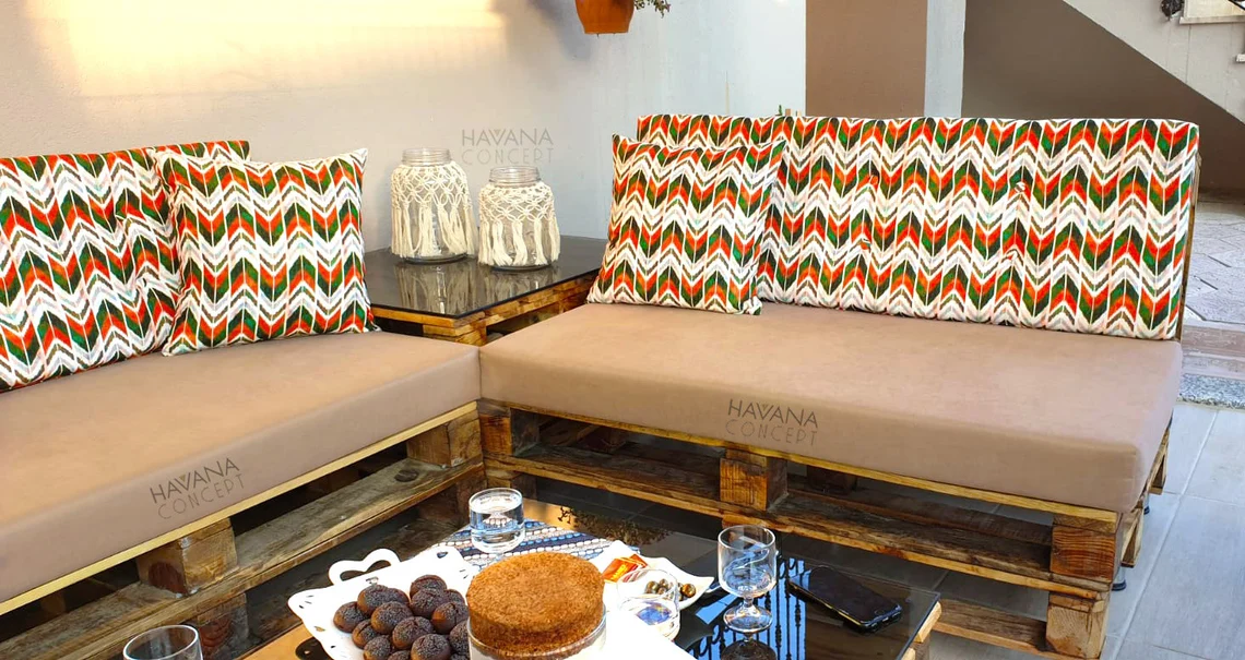 Ikat Tribal Arrow Aztec Fabric by the Yard