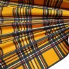 Orange Plaid Upholstery Fabric - Tartan Print