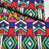 Boho Tribal Aztec Fabric - Colorful Ornamental