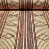 Bohemian Wicker Kilim Fabric by the Yard
