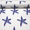 Nautical Navy Starfish Fabric