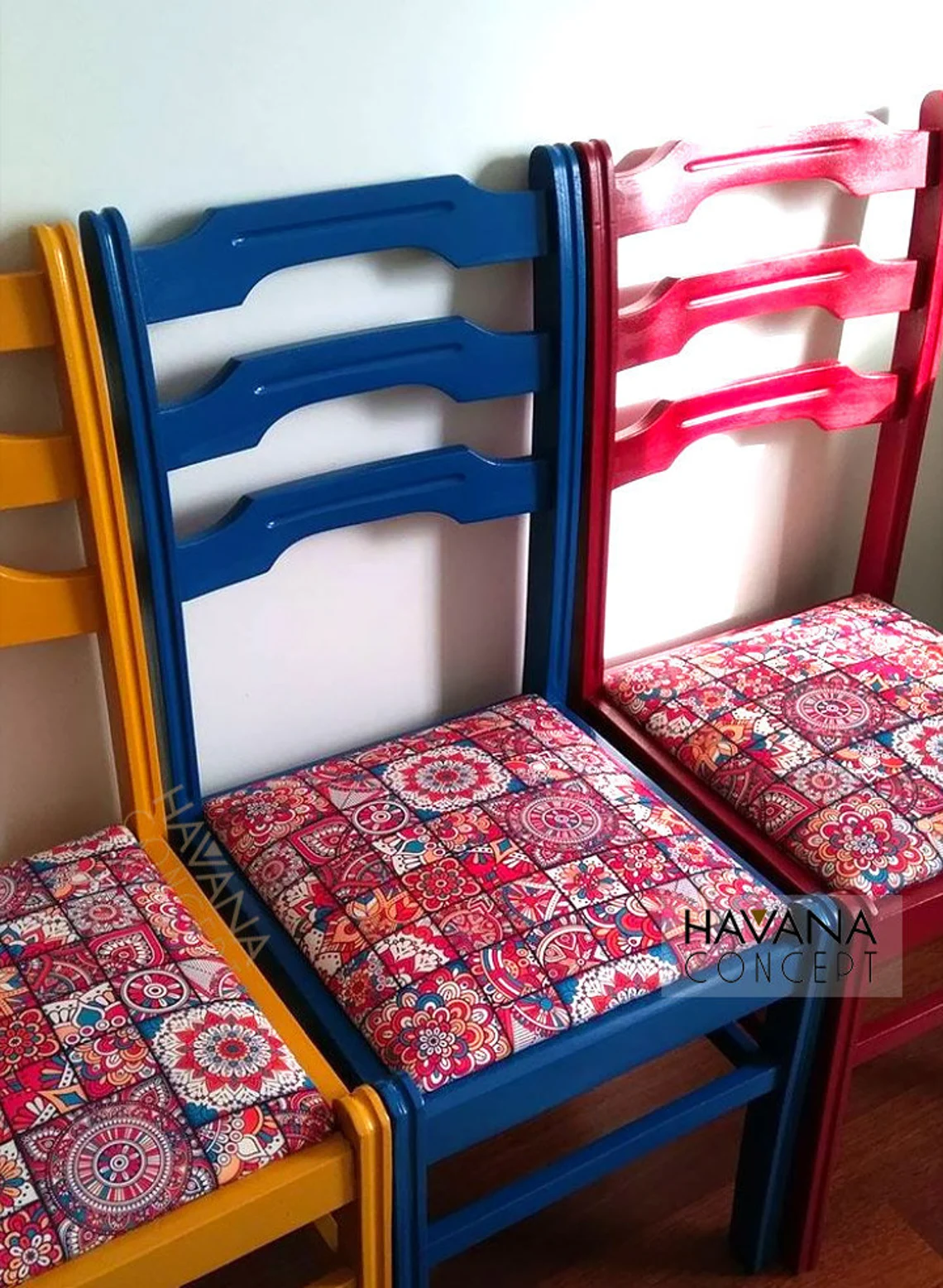 Ethnic Mandala Flowers Fabric