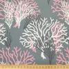Pink Coral Reef Fabric
