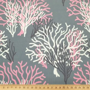 Pink Coral Reef Fabric