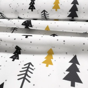 Scandinavian Trees Fabric by the Yard