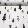 Scandinavian Trees Fabric by the Yard