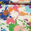 Bohemian Rainbow Splatter Fabric by the Yard