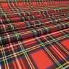 Red Tartan Plaid Fabric