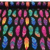 Boho Tribal Feathers Fabric by the Yard