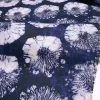 Indigo Round Batik Fabric