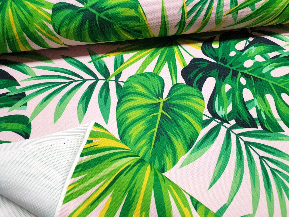 Tropical Leaves Fabric
