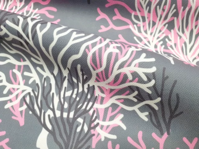 Pink Coral Reef Fabric