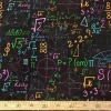 Math Symbols Numbers Formulas Fabric