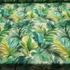 Watercolor Tropical Palm Leaves Fabric