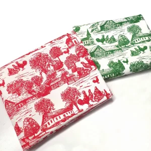 Vintage Country Life Toile Fabrics