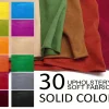 Solid Upholstery Fabrics by the Yard