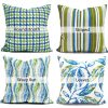 Blue Green Pillow Covers - Decorative Cushion Cover