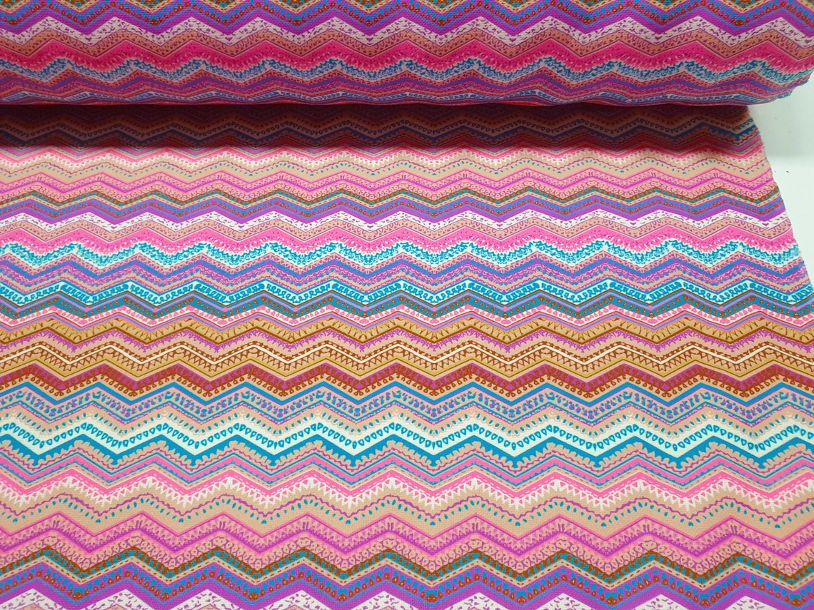 Zigzag Chevron Upholstery Fabric by the Yard
