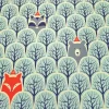 Scandinavian Forest Fabric by the Yard