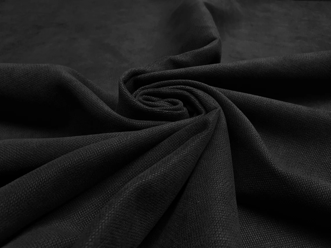 Black Upholstery Fabric