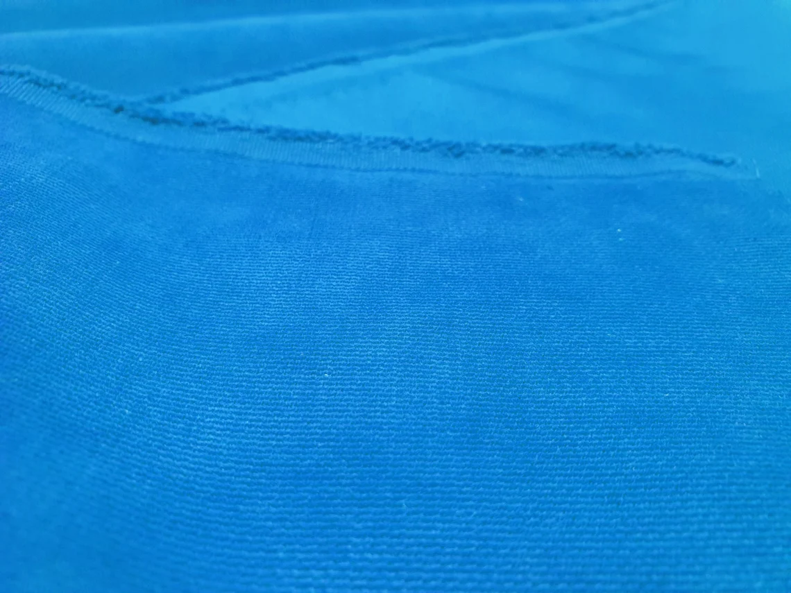 Azure Blue Upholstery Fabric by the Yard