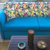 Azure Blue Upholstery Fabric by the Yard