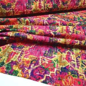 Tribal Abstract Mandala Fabric