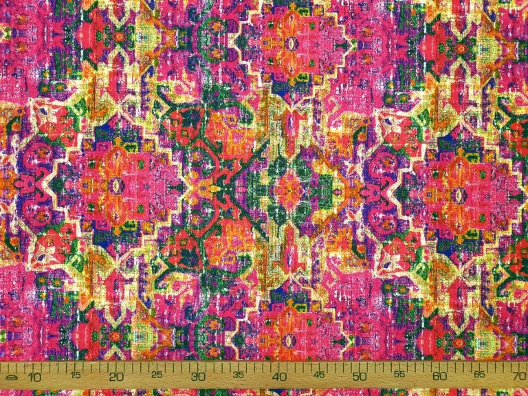 Tribal Abstract Mandala Fabric