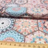Oriental Hexagonal Moroccan Fabric