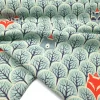 Scandinavian Forest Fabric by the Yard