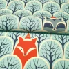 Scandinavian Forest Fabric by the Yard