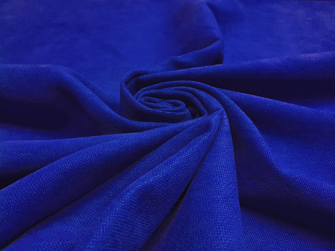 Royal Blue Upholstery Fabric