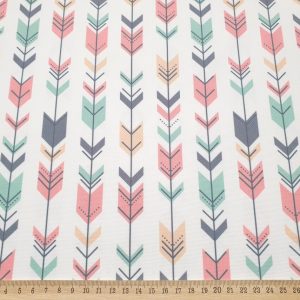 Scandinavian Arrow Feather Fabric