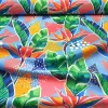 Colorful Tropical Floral Fabric