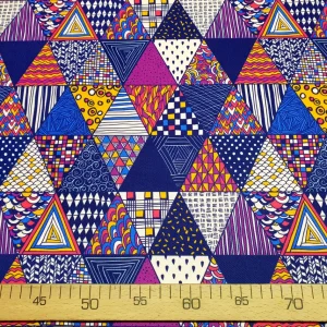 Bohemian Triangles Fabric by the Yard