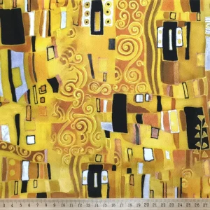 Gustav Klimt the Kiss Fabric