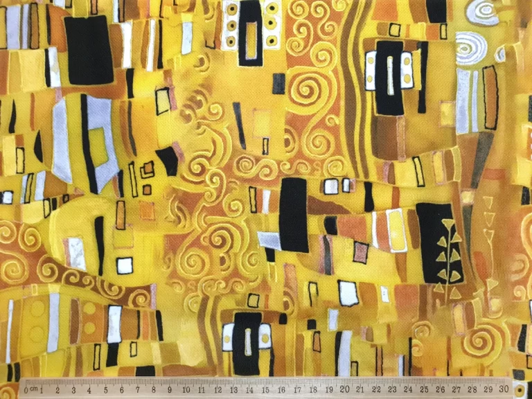 Gustav Klimt the Kiss Fabric
