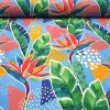 Colorful Tropical Floral Fabric