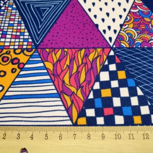 Bohemian Triangles Fabric by the Yard