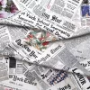 Newspaper Fabric by the Yard