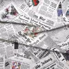 Newspaper Fabric by the Yard
