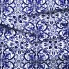 Italian Majolica Print Upholstery Fabric by the Yard