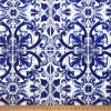 Italian Majolica Print Upholstery Fabric by the Yard