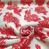 Red Coral Reef Fabric