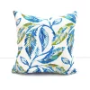Blue Green Nautical Throw Pillow Cover Set