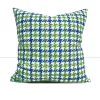 Blue Green Nautical Throw Pillow Cover Set