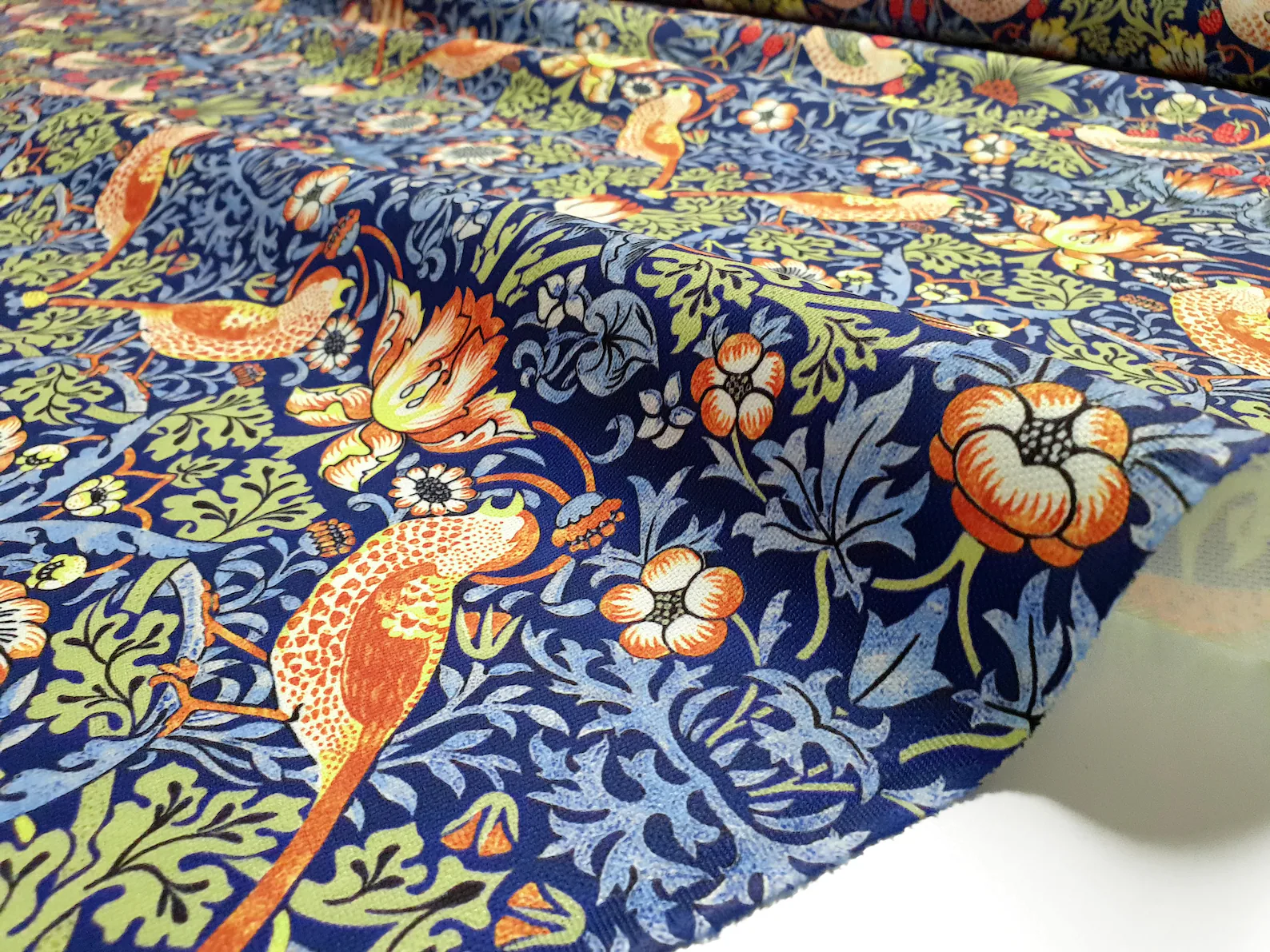 William Morris Strawberry Thief Fabric