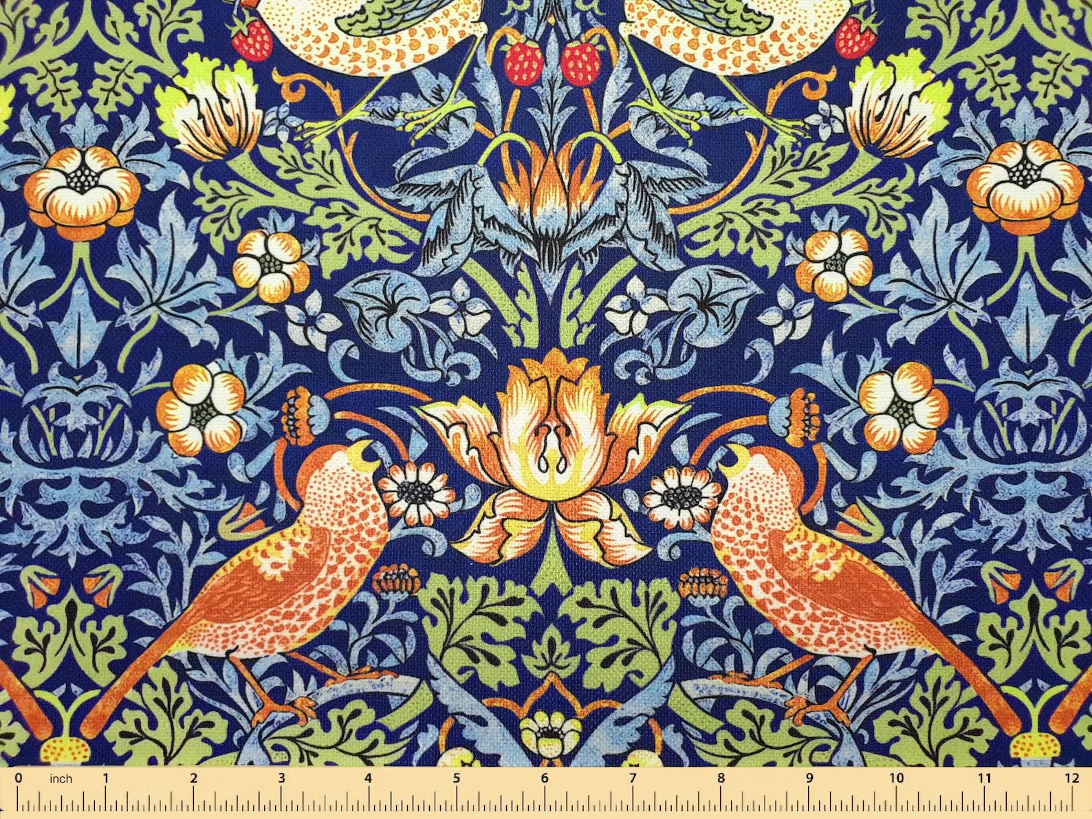 William Morris Strawberry Thief Fabric
