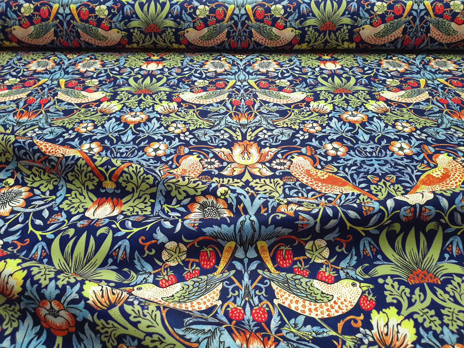 William Morris Strawberry Thief Fabric