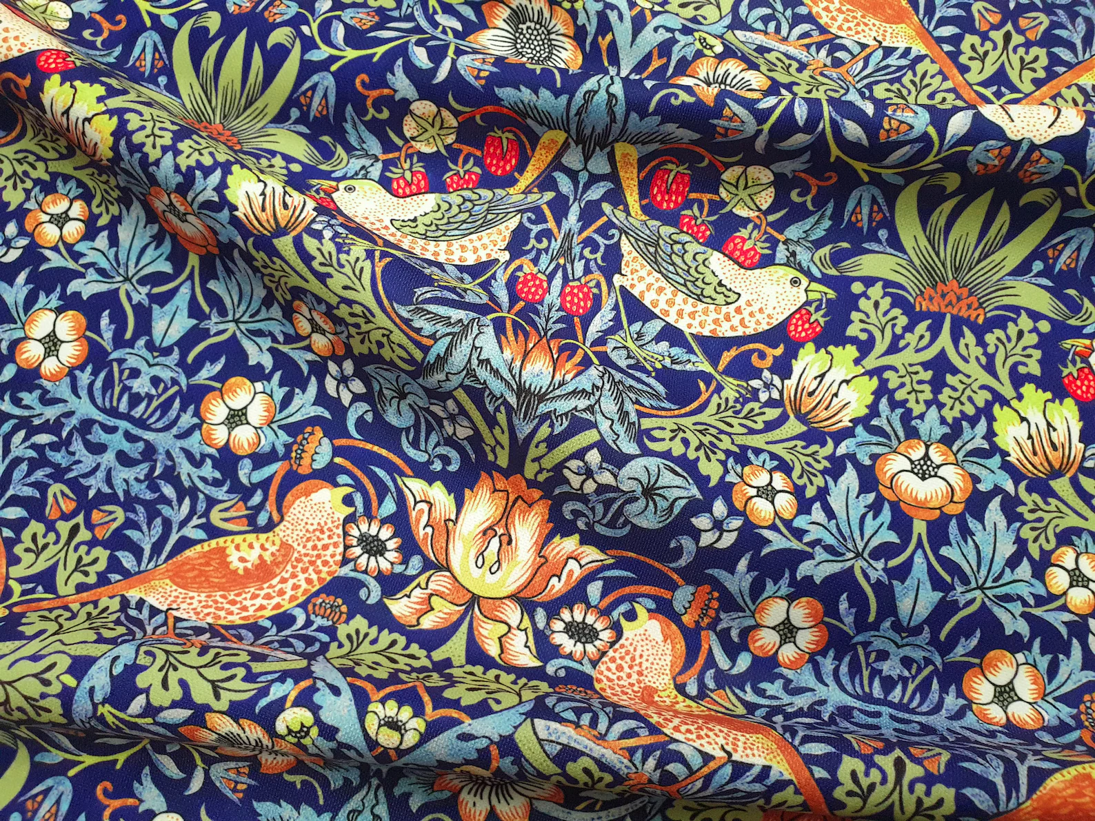 William Morris Strawberry Thief Fabric